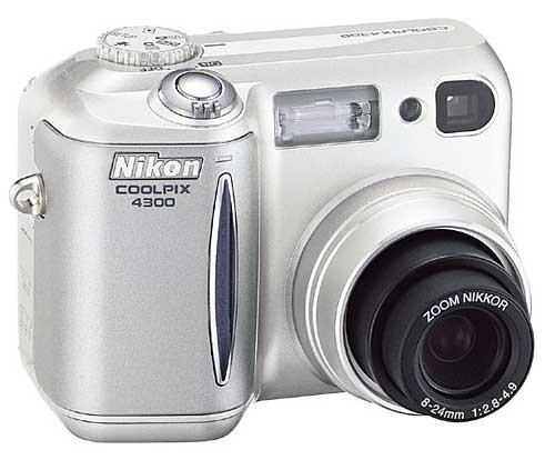 尼康不可换镜头数码相机/CCD卡片机 COOLPIX 4300