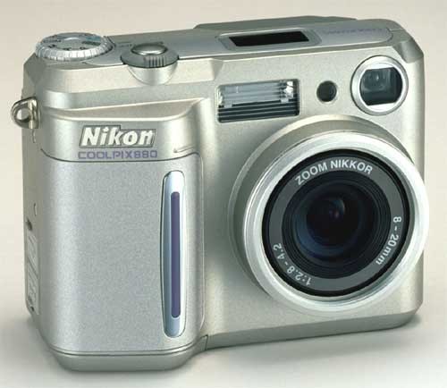 尼康不可换镜头数码相机/CCD卡片机 COOLPIX 880