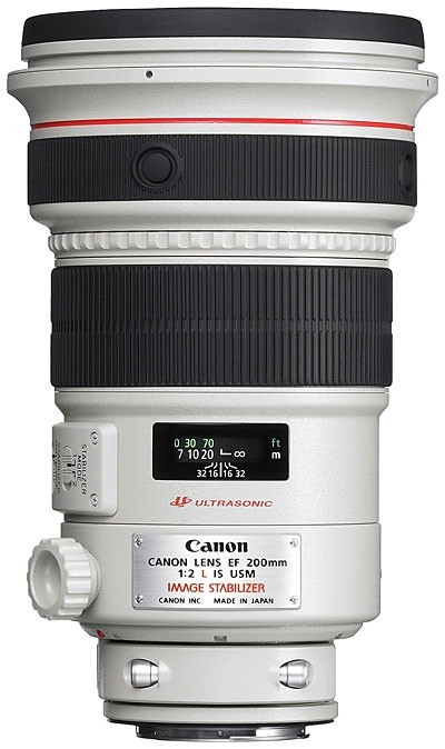 佳能EF 200mm f/2L IS USM 空气切割机