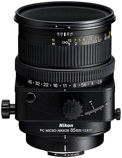 【尼康F卡口】微距尼克尔PC 85mm f/2.8D MICRO 移轴镜头 一代