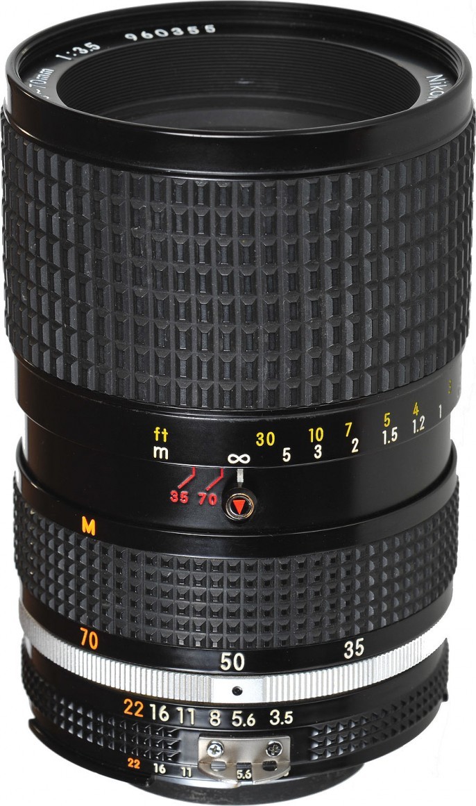 尼康 AI/AI-S Zoom-Nikkor 35-70mm F/3.5,F/3.3-4.5,F/3.5-4.8等四款