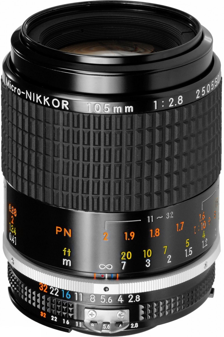 尼康AI-S Micro-Nikkor 105mm F/2.8 微距镜头