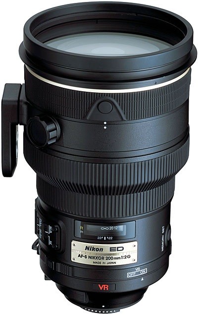 尼康 AF-S Nikkor 200mm F/2G ED-IF VR 小胖子一代