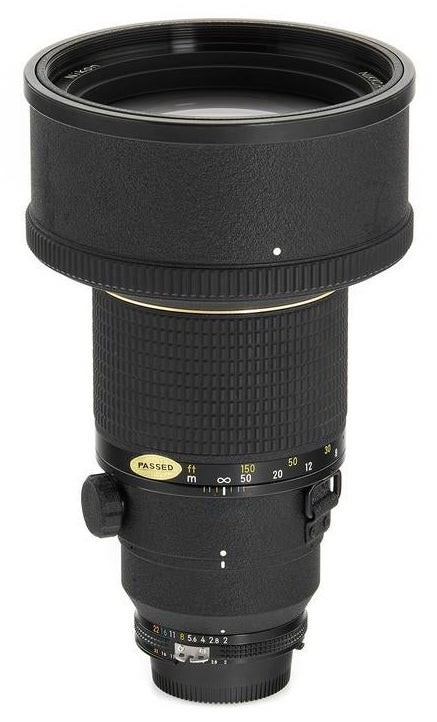 尼康 AI/AI-S Nikkor 200mm F/2 ED-IF 新旧三代