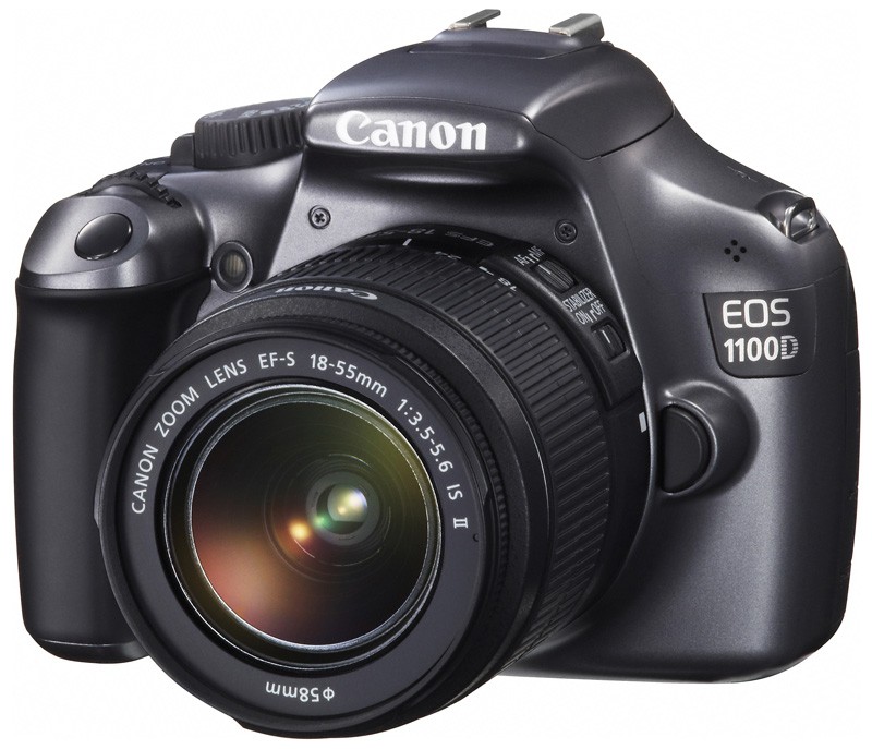 佳能入门单反相机 EOS 1100D单机 （可以选购套机镜头18-55,55-250)