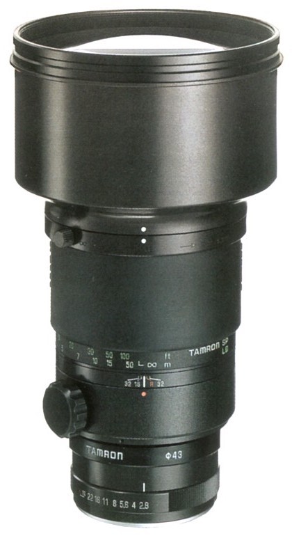 腾龙Tamron SP 300mm F/2.8 LD 107B/60B/360B[Adaptall-2]