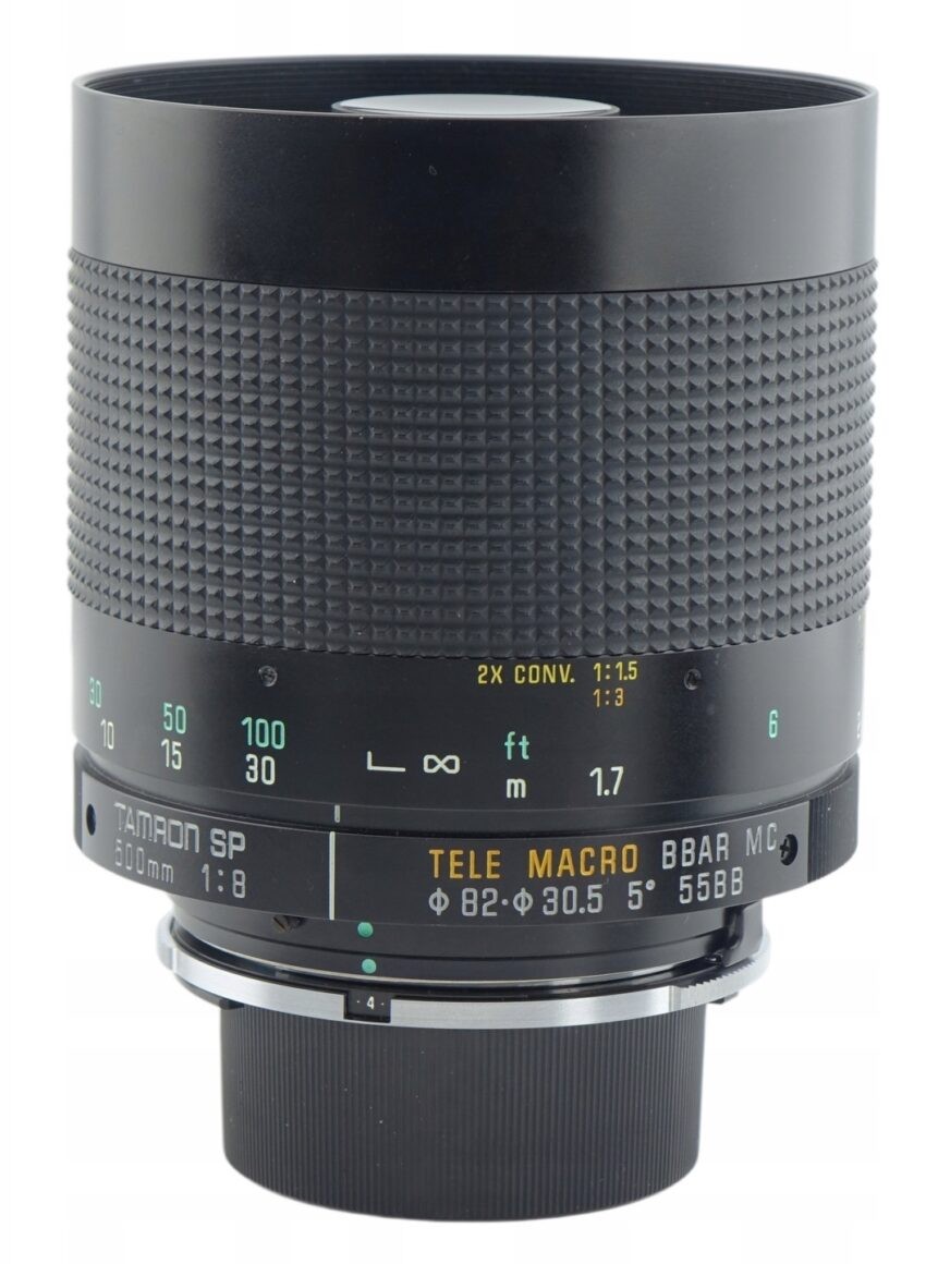 腾龙Tamron SP 500mm F/8 Mirror Reflex 55B/55BB [Adaptall-2] 折返