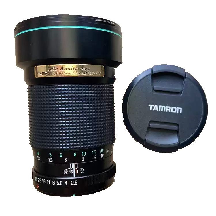腾龙Tamron SP 180mm F/2.5 LD [IF] 63B "35th Anniversary"限量版