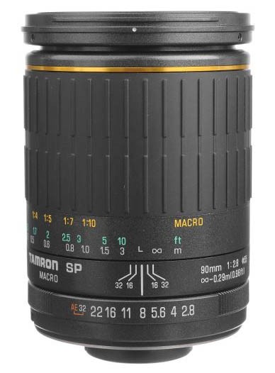 腾龙Tamron SP 90mm F/2.8 Macro 72B