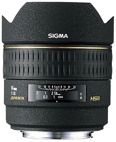 适马Sigma 14mm F/2.8 EX Aspherical HSM