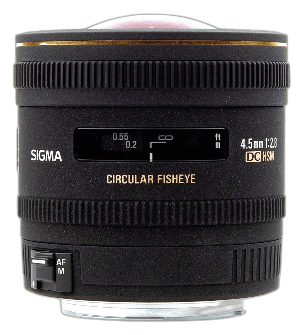 适马Sigma 4.5mm F/2.8 EX DC HSM Fisheye