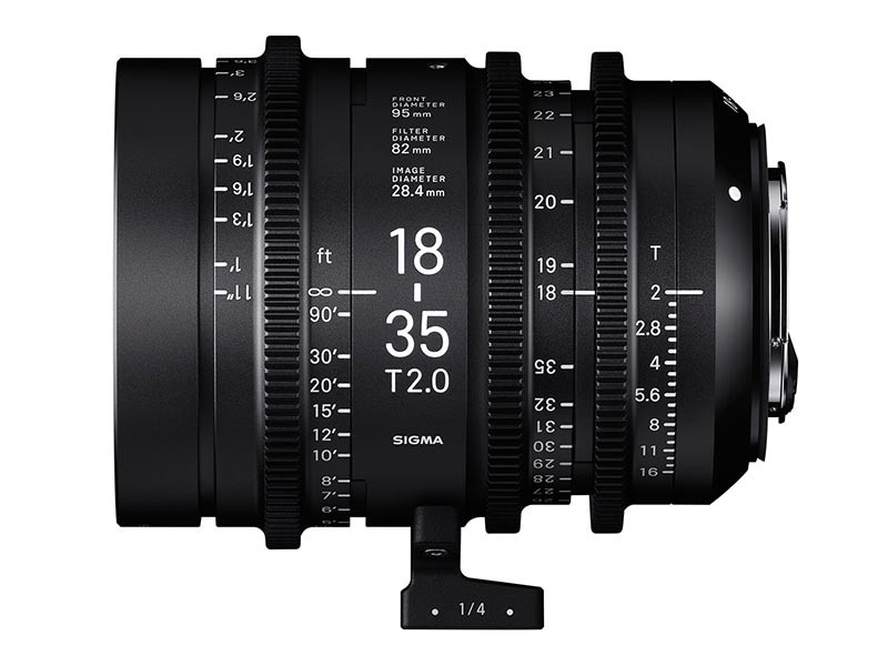 适马 18-35mm T2 Cine  电影镜头 EF/E/PL