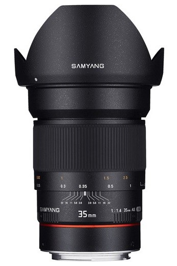三阳/SAMYANG MF 35mm F1.4 AS UMC  EF/EFM/F/A/E/X/M43/PK