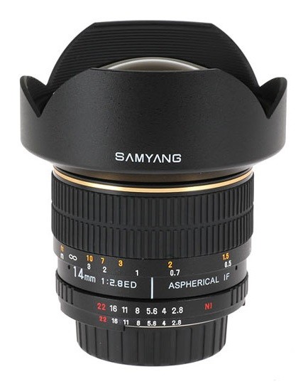 三阳/SAMYANG 14mm F2.8 ED AS IF UMC EF/EFM/F/E/X/PK/M43/A/NX