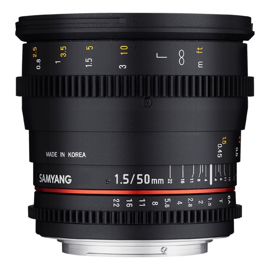 三阳/SAMYANG 50mm T1.5 VDSLR AS UMC