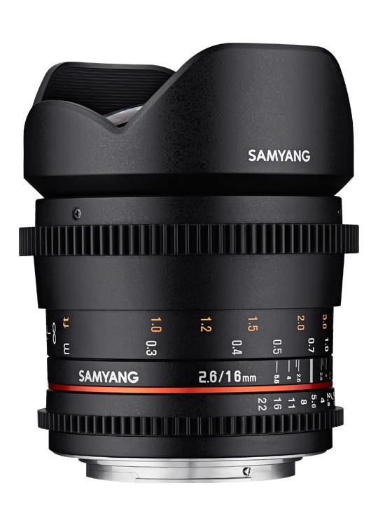 三阳/SAMYANG  VDSLR 16mm T2.6 ED AS UMC