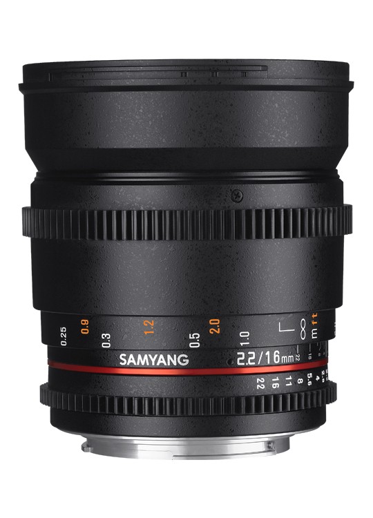三阳/SAMYANG  16mm T2.2 VDSLR ED AS UMC CS II