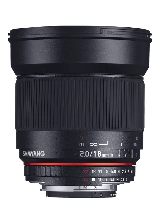 三阳/SAMYANG  16mm F2.0 ED AS UMC CS