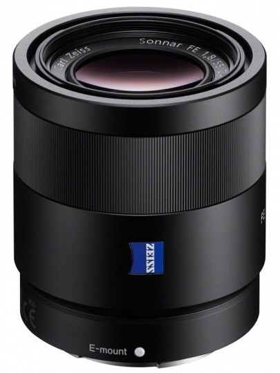 【索尼E卡口】Sonnar T* FE 55mm F1.8 ZA 蔡司全画幅标准定焦镜头 (SEL55F18Z)