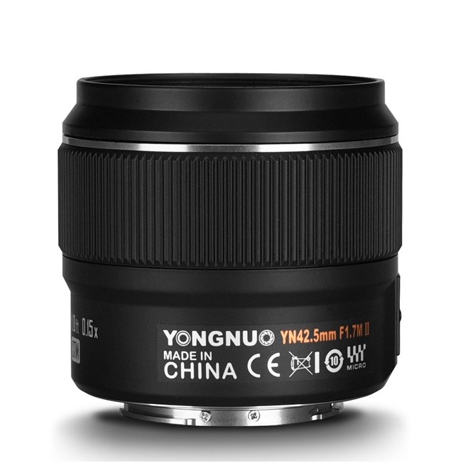 永诺 YN42.5mm F1.7M Ⅱ 二代（M43卡口）