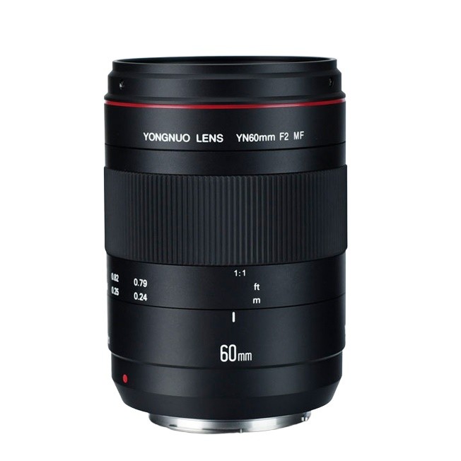 永诺 YN60mm F2 MF 微距镜头 佳能EF卡口