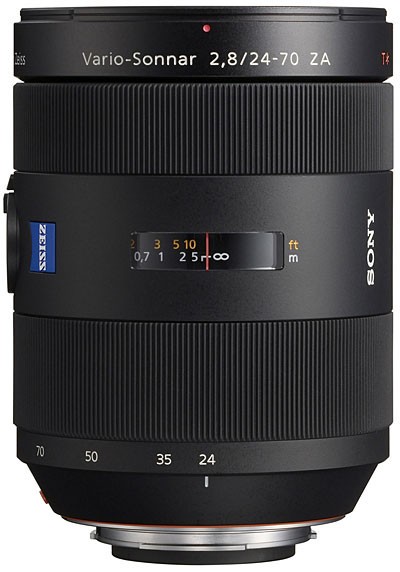 【索尼A卡口】Vario-Sonnar T* 24-70mm F2.8 ZA SSM 蔡司 (SAL2470Z)